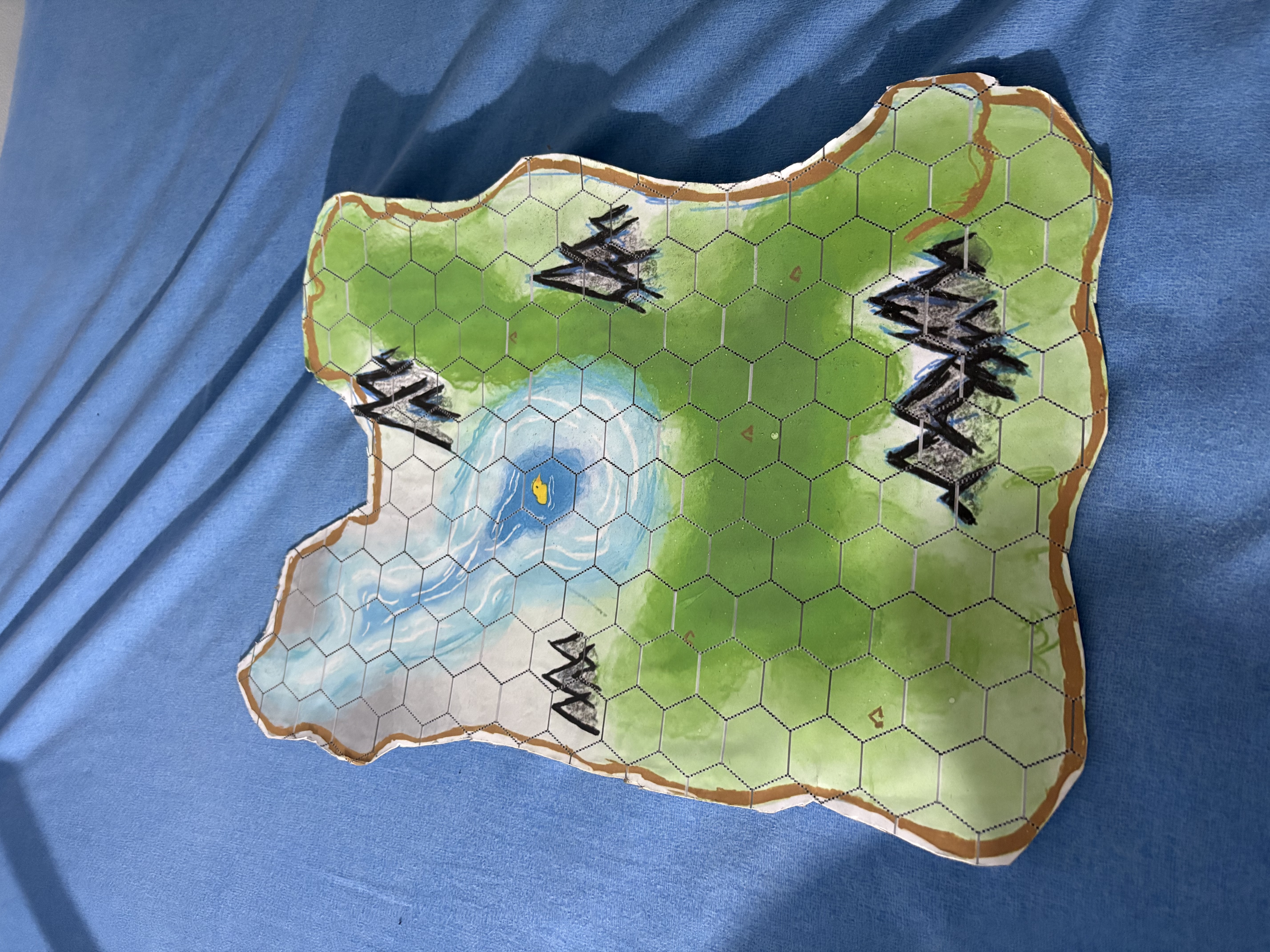 Foto del tablero físico